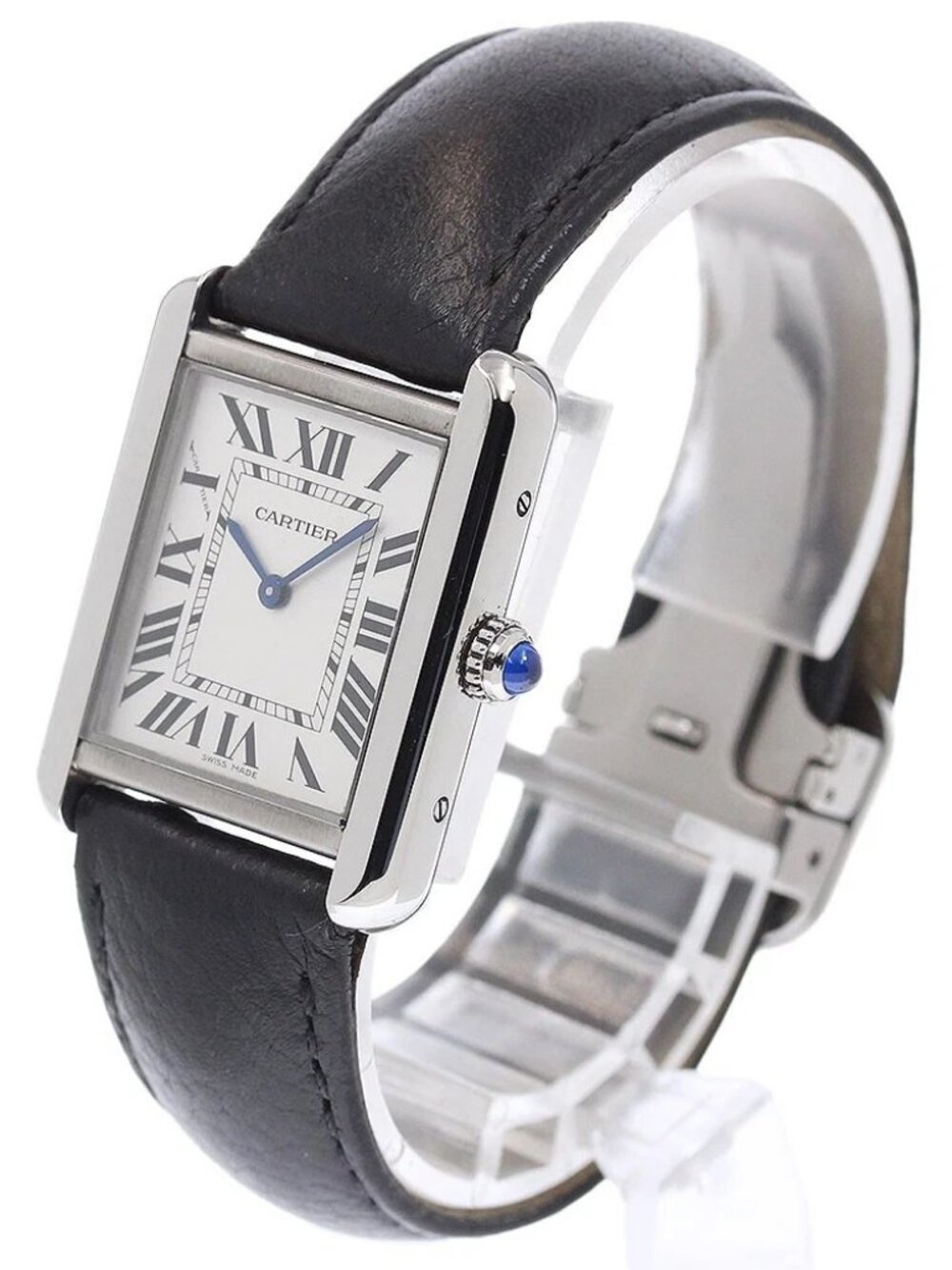 CARTIER Tank solo SM WSTA0030 Silver Dial Quartz Ladies Watch_955717 - Picture 3 of 7